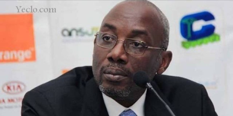 Augustin Sidy Diallo, président de la Fédération ivoirienne de football (Fif)