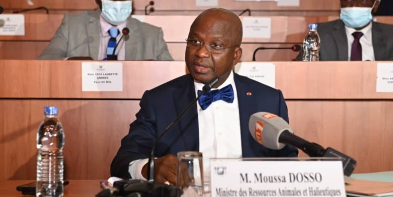 Moussa Dosso, ministre des ressources animales et halieutiques. (DR)
