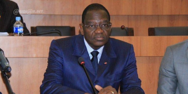 Le ministre de la Promotion de la riziculture, Gaoussou Touré. (DR)