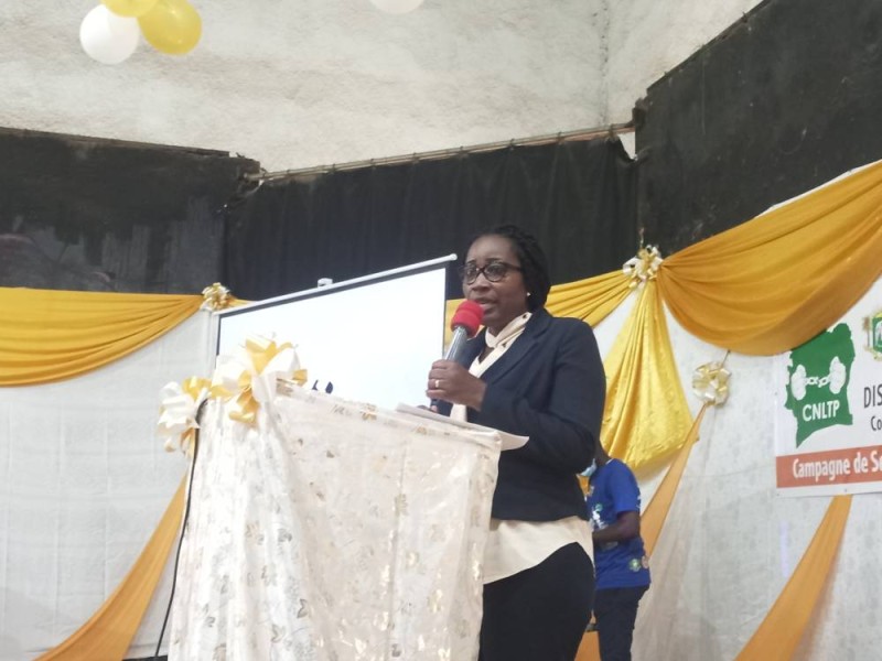 Mme Yapo Virginie, Secrétaire exécutive du Comité national de lutte contre la traite des personnes (Cnltp)