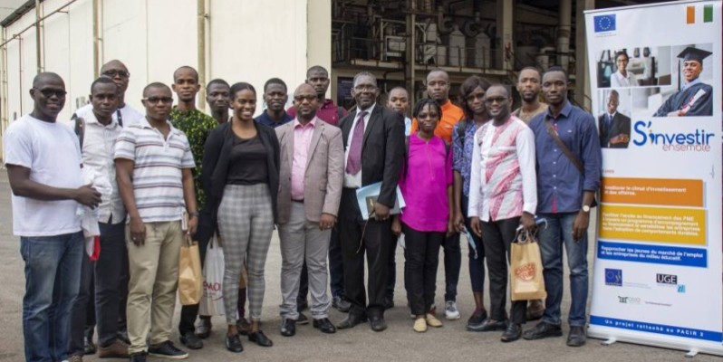 Les etudiants se disent satisfait de cette visite (DR)