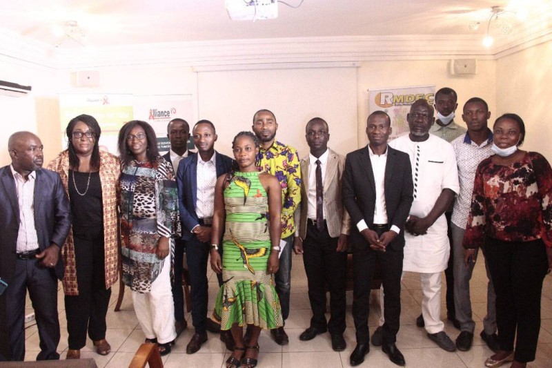 Photo de famille Rmdec et l'Alliance Côte d'Ivoire