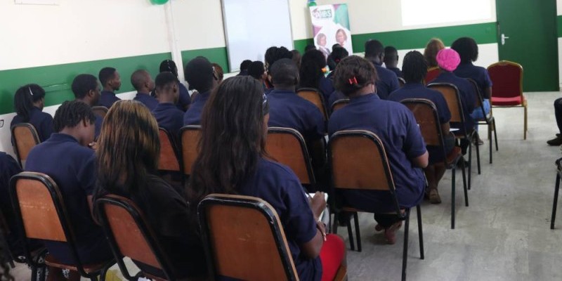 Une séance de formation appréciée par les étudiants (Kumassi Ange)