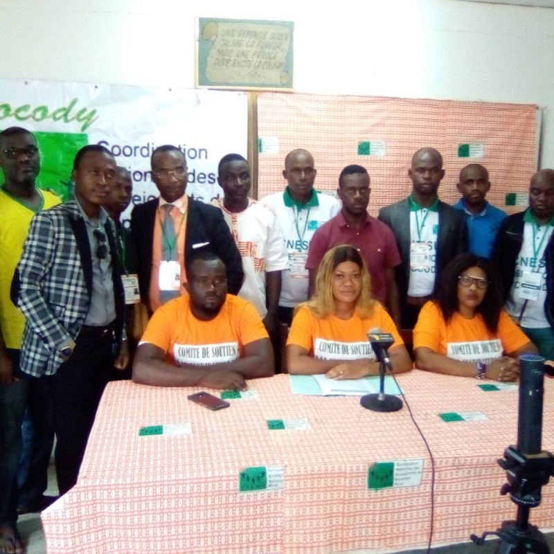 Le Comité national de soutien à la candidature du général Kouia (Cnsc-Gk), (Franck YEO)
