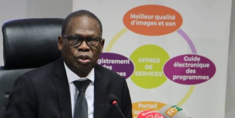 Le directeur général de la société ivoirienne de télédiffusion a rappelé à la presse les avantage de la Tnt. (Dr)
