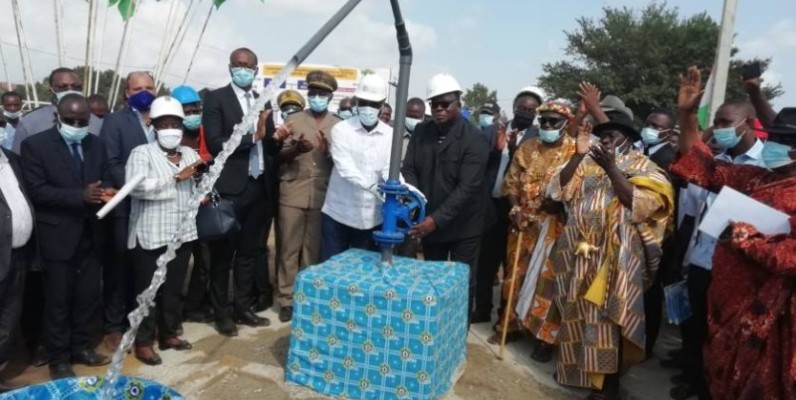 Les populations ont désormais de l'eau potable. (DR)