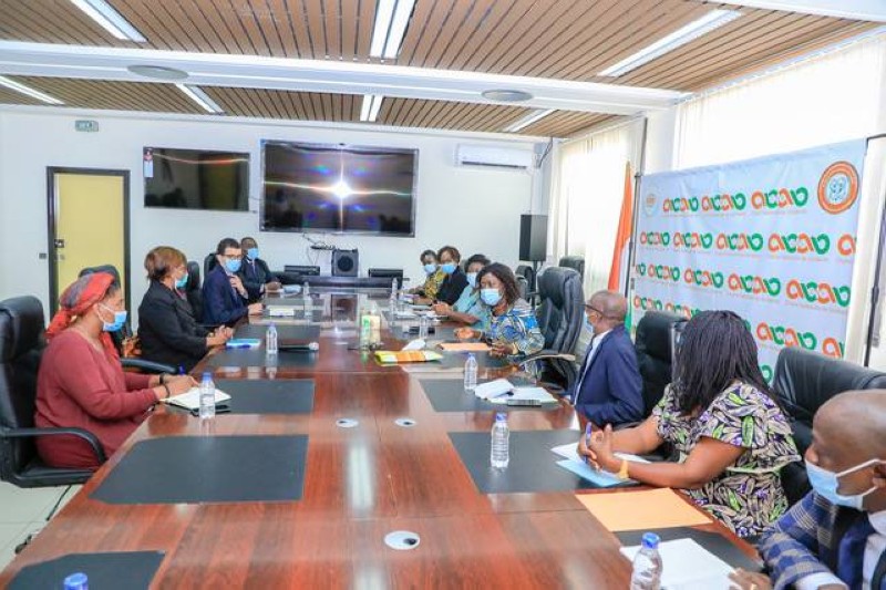 Les parties ont passé en revue les actions réalisées dans le cadre de leur collaboration (DR)