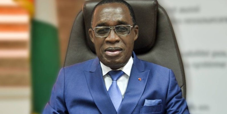 Eugène Aka Aouélé, ministre de la Santé et de l'Hygiène publique. (DR)