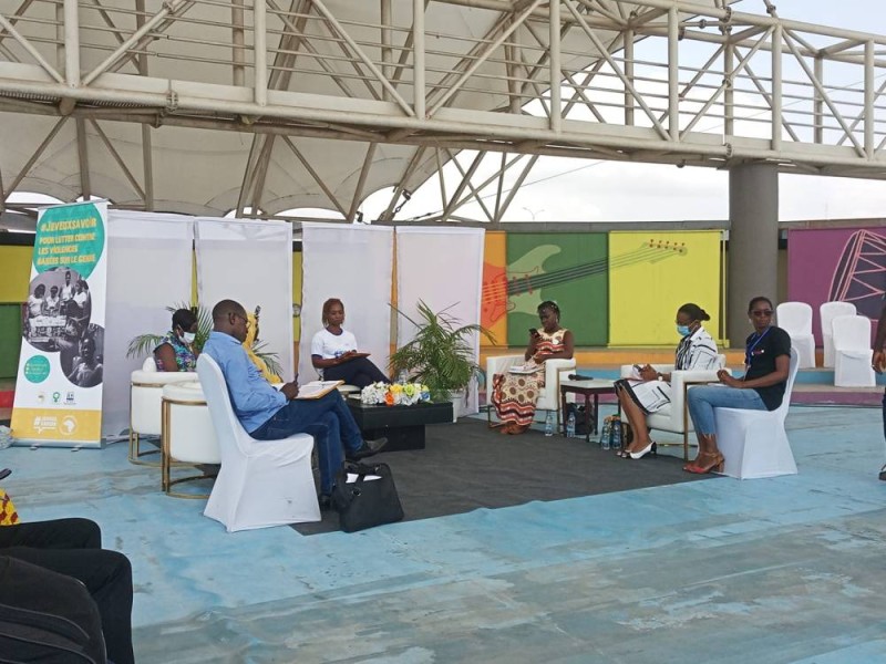 Le panel sur la santé menstruelle pour briser le tabou autour des règles. (Ph: Salif D. CHEICKNA)