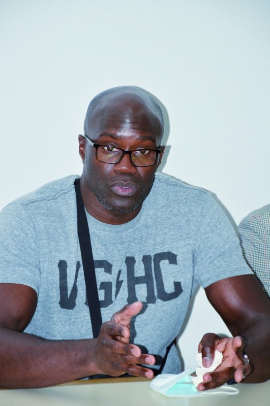 


Cheick Kongo. (Photo : Julien Monsan)