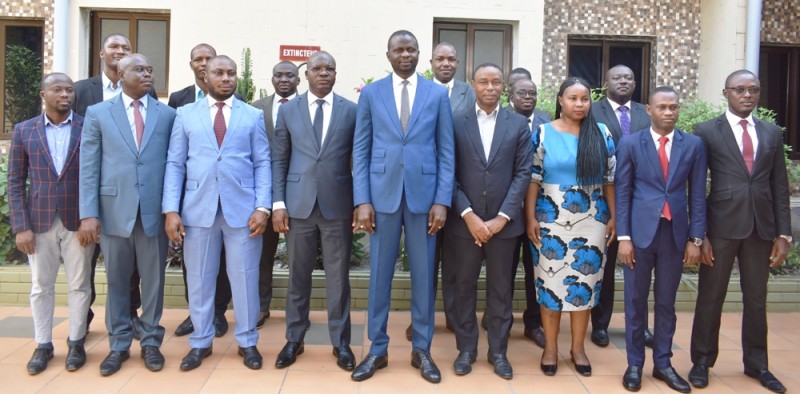 Les membres de la direction générale de l’Économie participant au séminaire. (photo : Dr)
