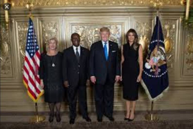Alassane Ouattara Donald Trump