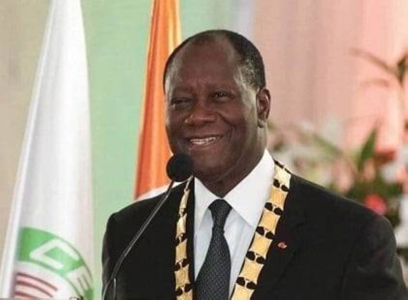 Le Président Alassane Ouattara