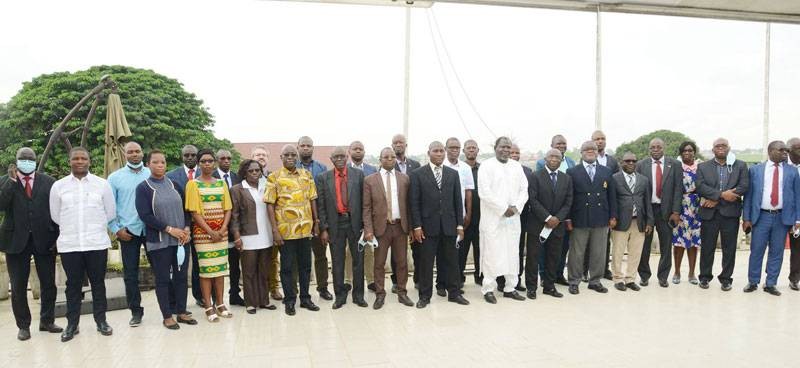 Photo de famille des participants à l’atelier au terme de leurs travaux. (photo : Dr)