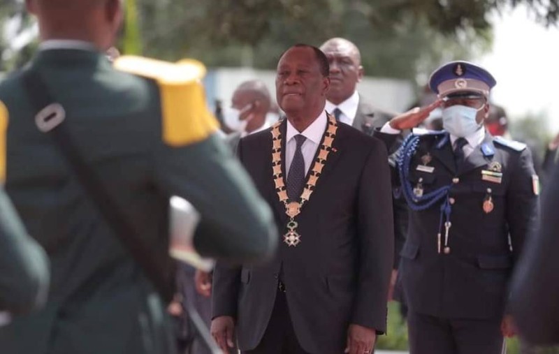 Le president Alassane Ouattara