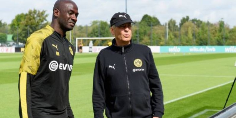 Le Ghanéen Otto Addo, entraîneur adjoint au Dortmund. (DR)