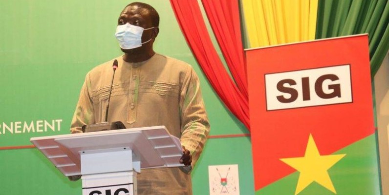 Le Dr Brice Bicaba, Président du Comité sectoriel Santé (Sig)