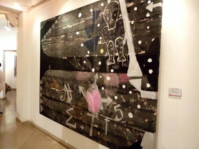 Une toile de ouattara watts