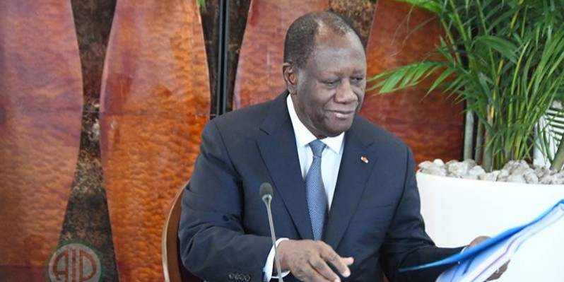 Alassane Ouattara, président de la République de Côte d'Ivoire. (DR)