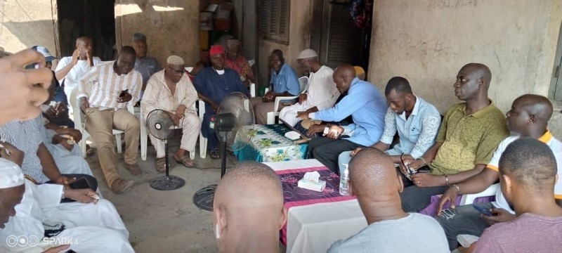 Des communautés du garnd Nord d'Anyama instruites sur la candidature de Fatim Bamba Couliaby. (DR)