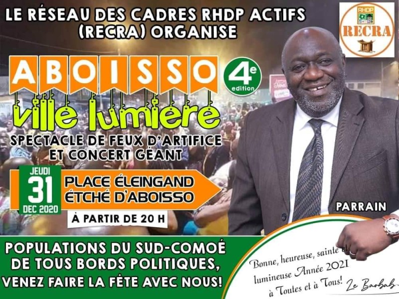 La capitale de la région du Sud-Comoé s’inscrit dans la dynamique des festivités de fin d’année dans la lumière, à l’instar d’autres villes de l’intérieur comme Bouaké.