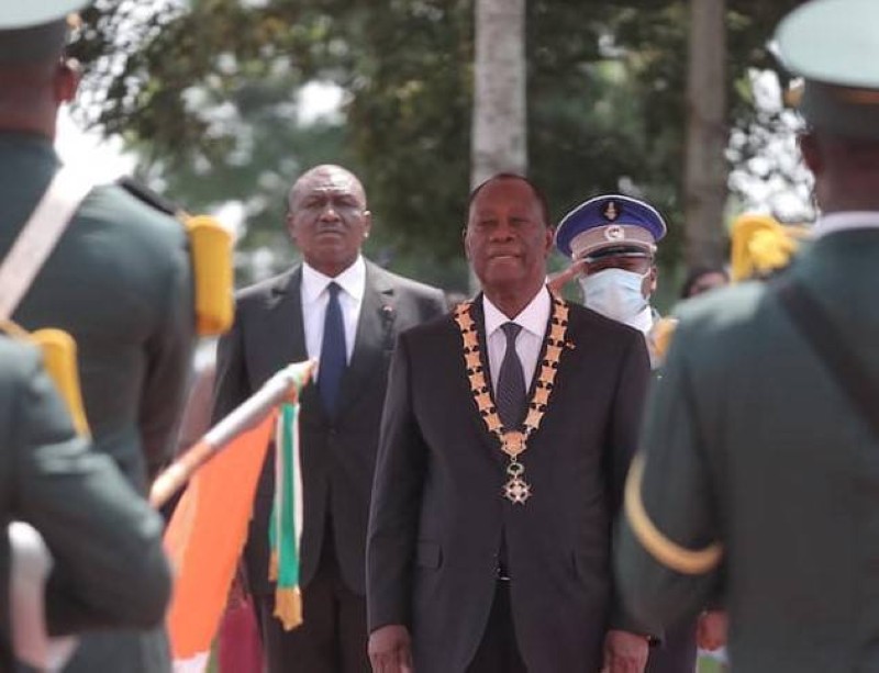 Le Président de la République, Alassane Ouattara