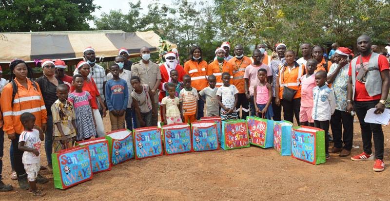 Les enfants ont reçu de nombreux cadeaux. (Dr)