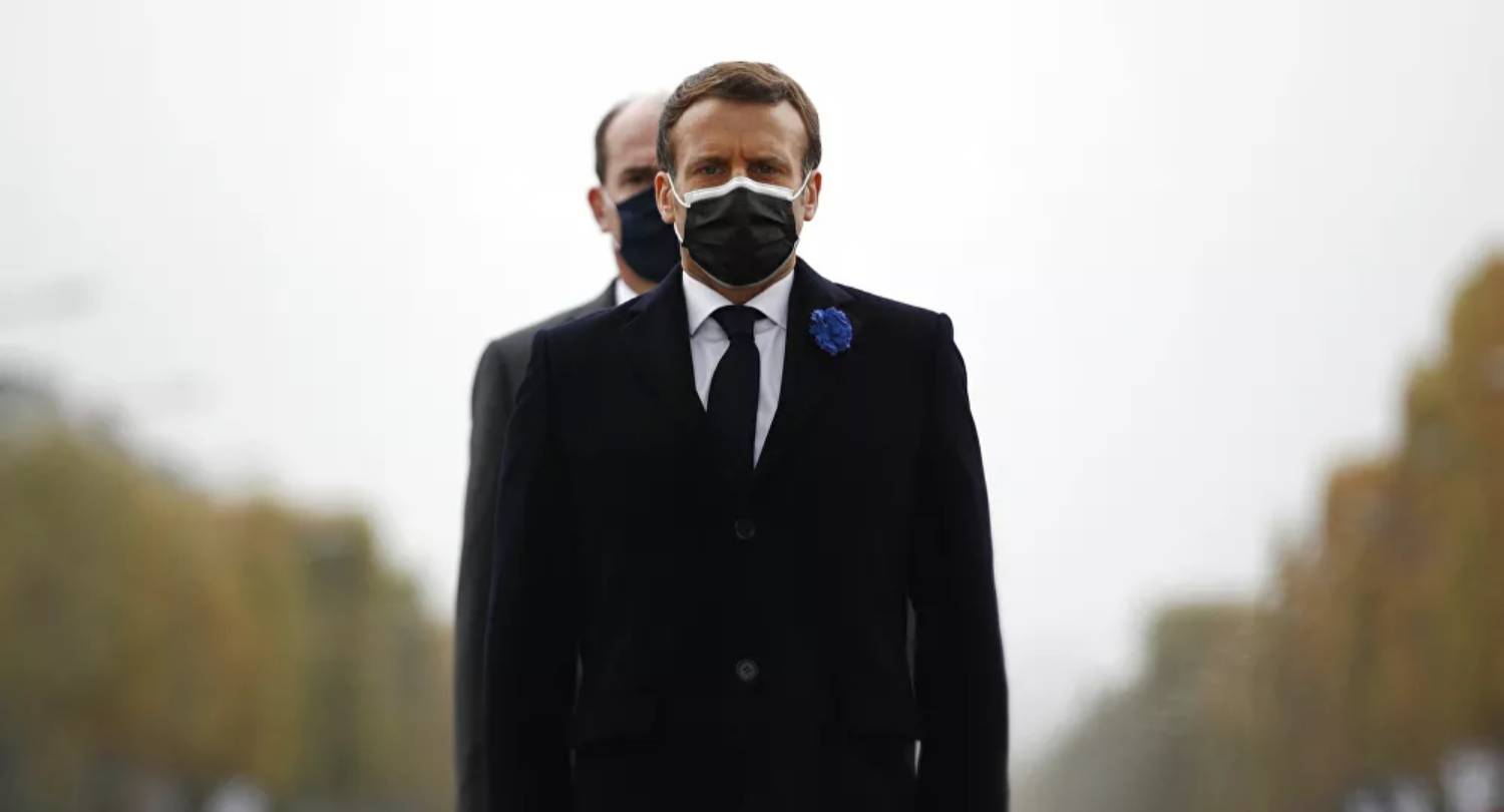Le president français, Emmanuel Macron