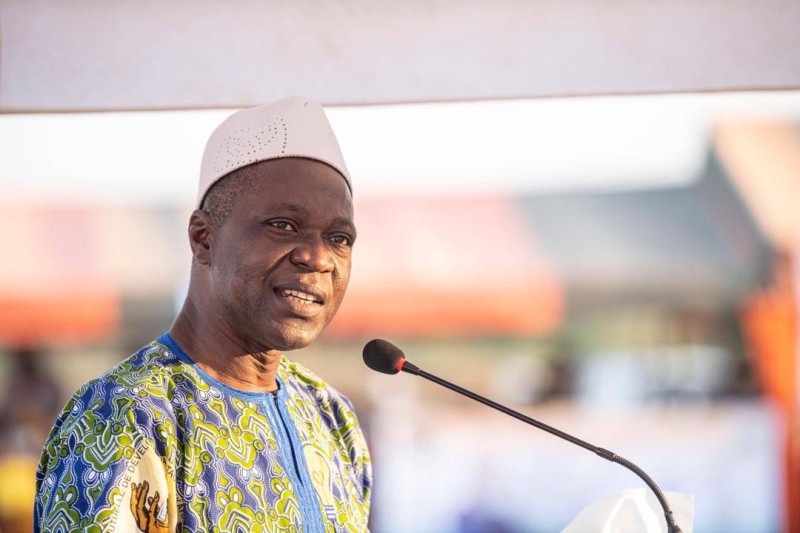 Le ministre des Transports, Amadou Koné