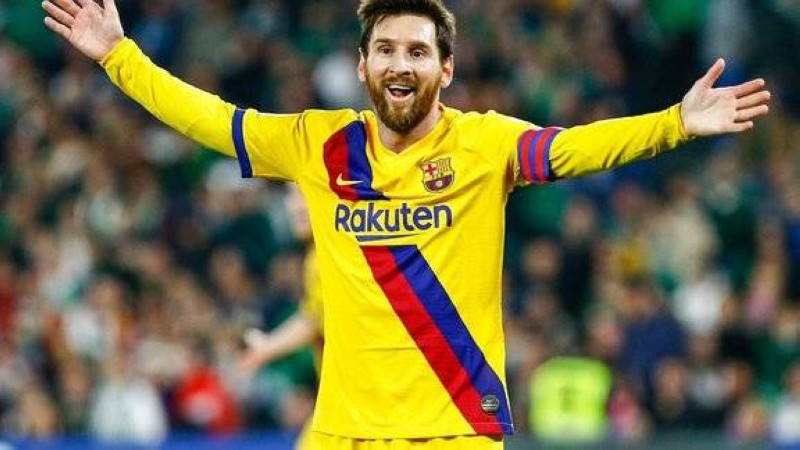 Lionel Messi de FC Barcelone. (Dr)