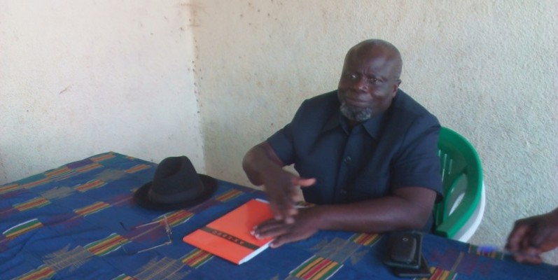 Le colonel-major Tanoh Bertin à prôner la paix. (Photo: DR)