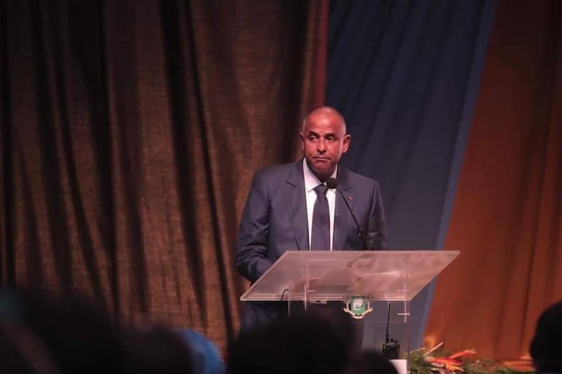 Le ministre d'Etat, Secrétaire général de la présidence, Patrick Achi