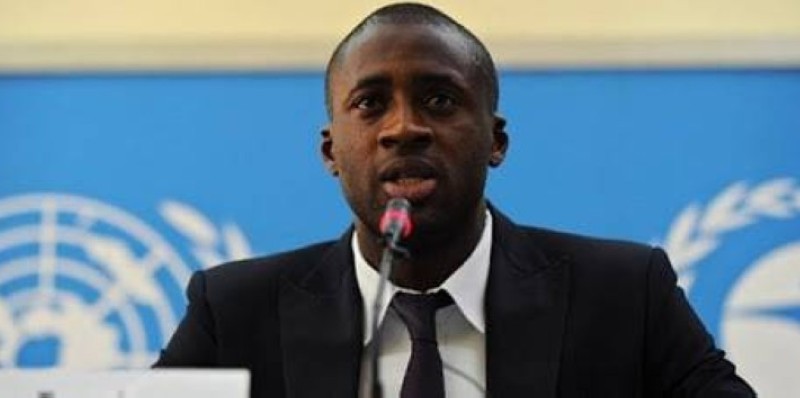 L'ex-international ivoirien Yaya Touré. (Dr)