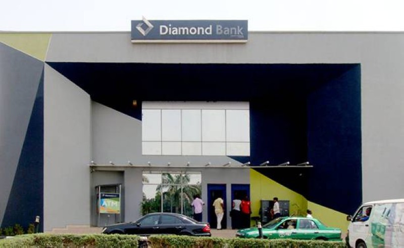 Une vue d'une agence Diamond Bank. (Dr)