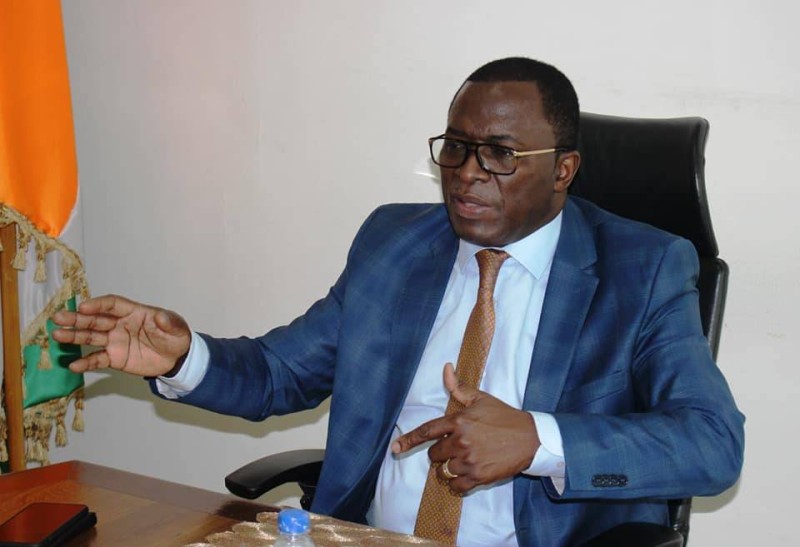 Le ministre des Sports Danho Paulin (DR)