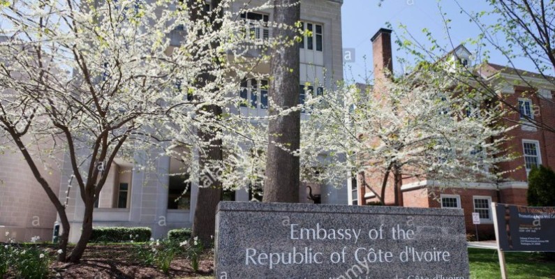 Une vue de l'Ambassade de la Côte d'Ivoire aux Etats-Unis. (Dr)