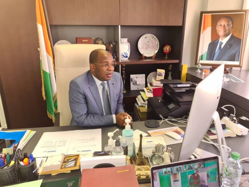 Le ministre du Tourisme et des Loisirs, Siandou Fofana