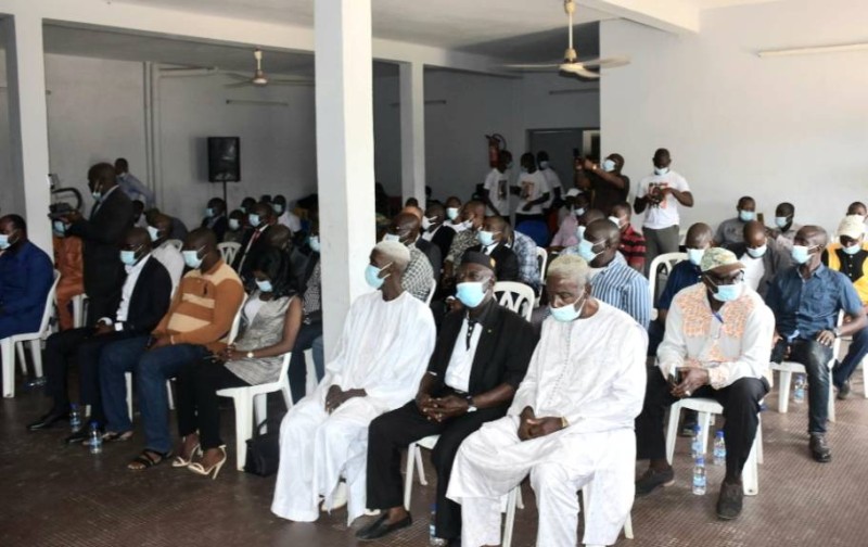 Amadou Koné s'est réjoui des actions entreprises par les transporteurs en vue d'accompagner le gouvernement (DR).