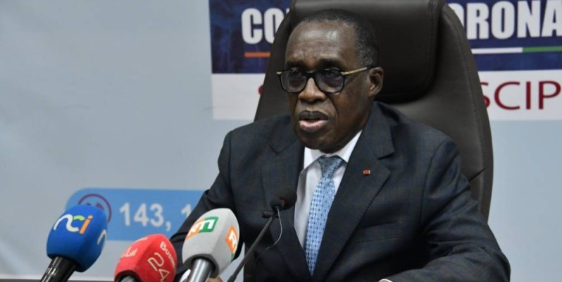 Dr Aka Aouélé, ministre de la Santé et l'Hygiène publique. (DR)