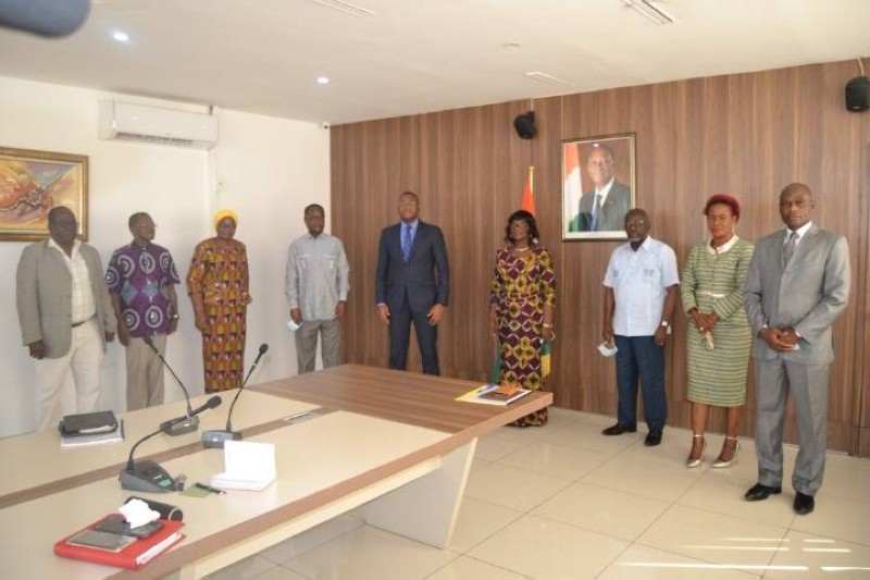 Pour le ministre Sidy Tiémoko Touré ces professionnels qui ont animé nos médias, méritent toute sa reconnaissance.