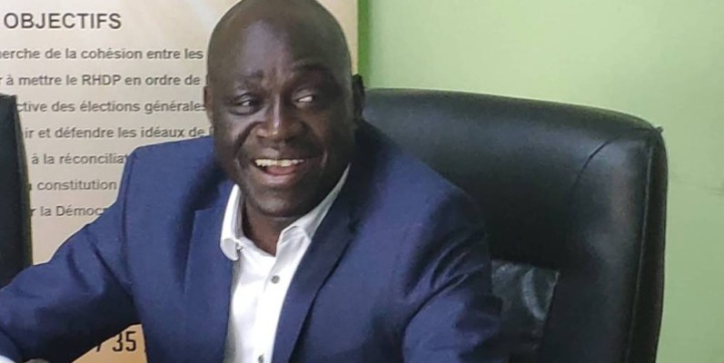Dr Soumahoro Youssouf, président d'honneur du mouvement 'Horizon Rhdp notre héritage" (DR)