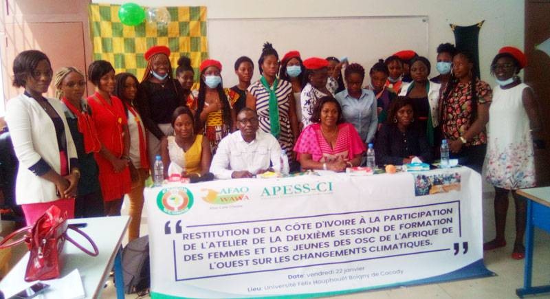 La photo de famille après l'atelier de restitution. (DR)