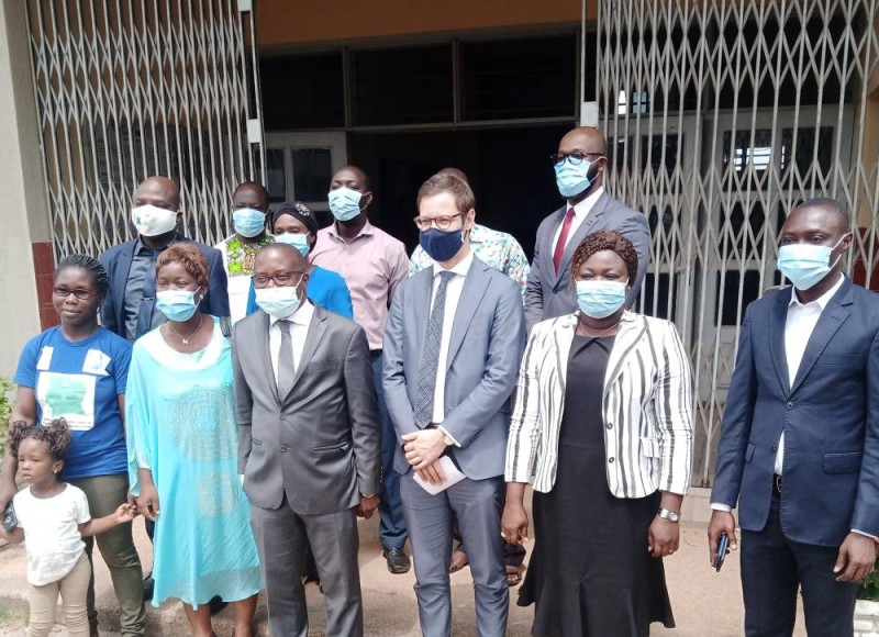 Le Directeur de protection des droits de l’homme, Séraphin Dadi pour la vulgarisation des dispositions du nouveau Code de Procédure Pénale auprès des populations de Bondoukou, Bouaké, Korhogo et Man