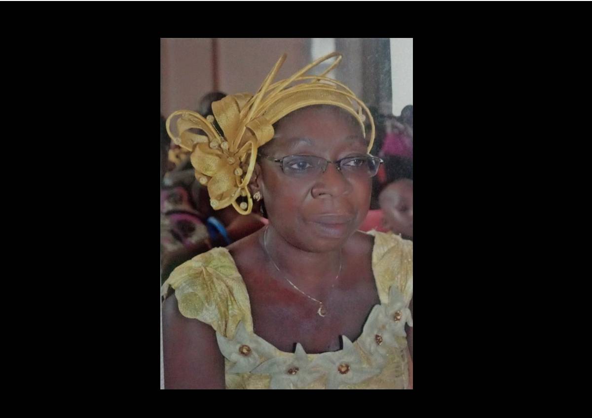 Mme GNOGBO MOMBIE Colette qui est aujourd'hui méconnaissable, espère retrouver la joie de vivre