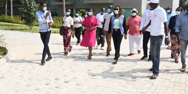 La délégation de Côte d'Ivoire tourisme visite le BBR