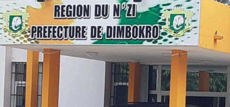 Une vue de la préfecture de Dimbokro. (Dr)