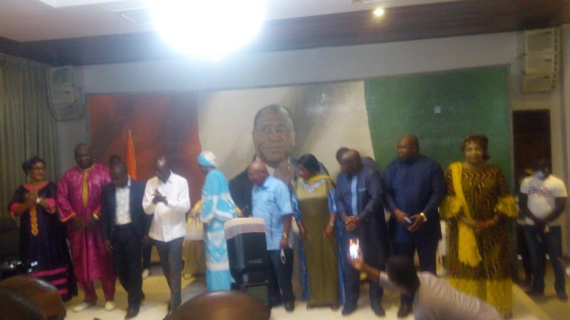 Les Candidats rhdp présentés aux populations d'Abobo (Dr)