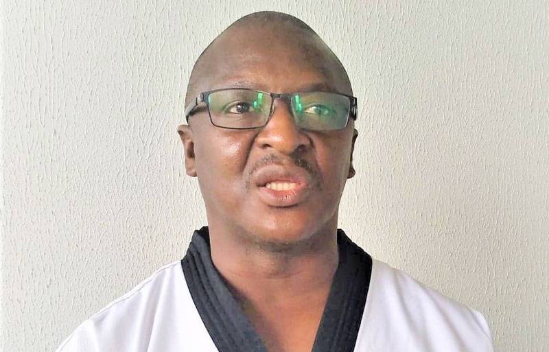 Me Koné Tidjane, président du forum des ligues de Taekwondo. (DR)