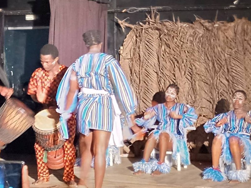 Quelques danseuses de la compagnie en action. (DR)
