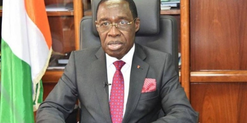 Dr Eugène Aka Aouélé, ministre de la Santé et de l'Hygiène publique. (DR)